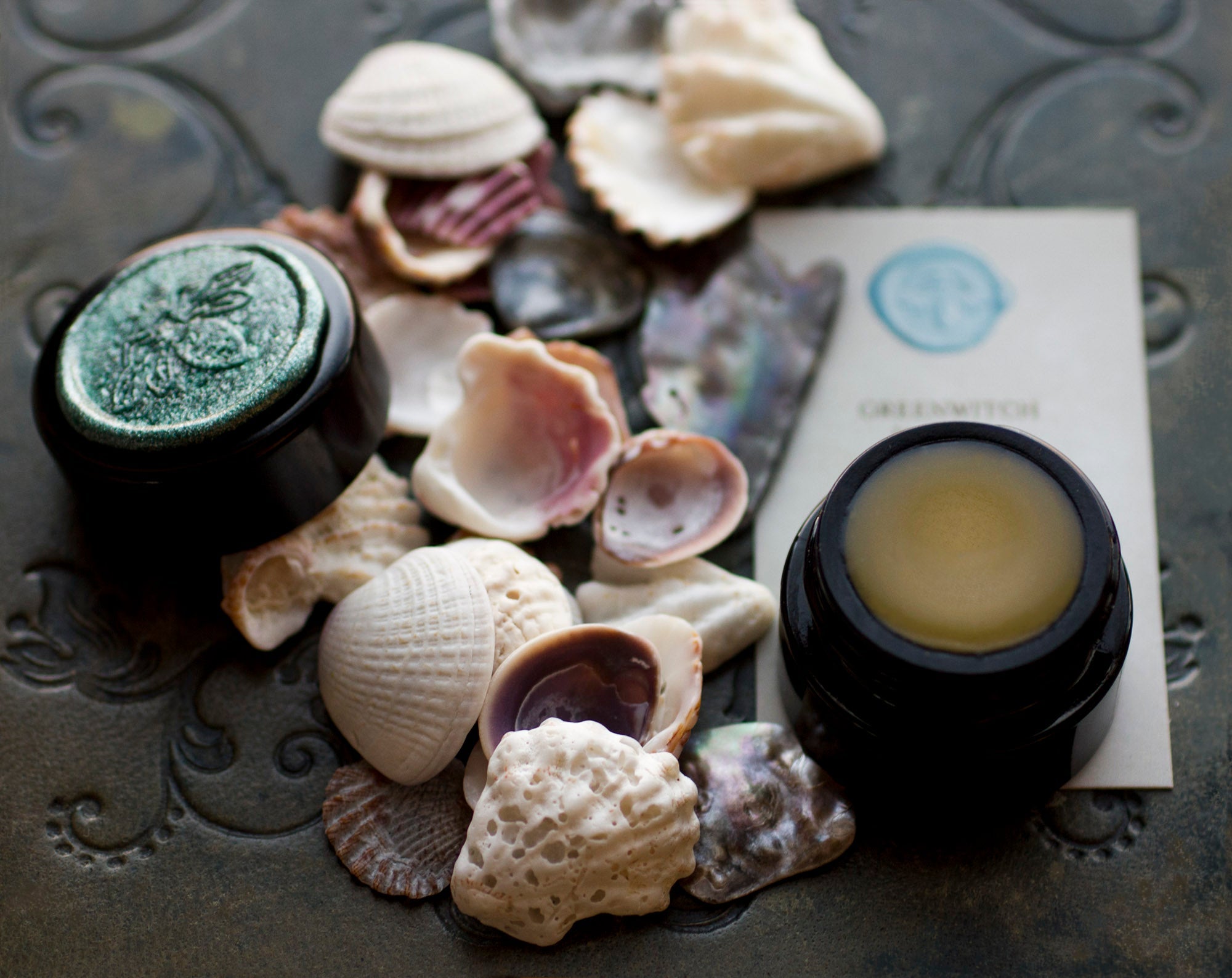 GreenWitch Solid Natural Perfume Round Jar